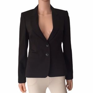 NWOT Vintage The Limited pinstriped wool blazer Luxe